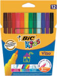 BIC Carioci lavabile VISA BIC 888695, 12 culori (BC888695)