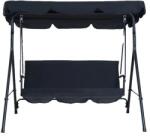 Kültéri tornác hinta szék, acélkeret, lombkorona, 002