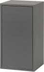  Leziter Boxie 1-Ajtós Fali Szekrény - 80x40x37 cm, Antracit