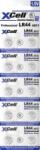 XCell Gombelem LR 44 1.5 V 10 db Alkáli mangán (149309) (149309) - aqua