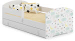 Kobi LUK gyerekágy 140x70 fiókkal - Stars