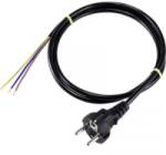 Sygonix (SY-5178370) Csatlakozókábel Áram Fekete 3 m (SY-5178370)