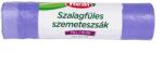  Szemeteszsák önzáró szalaggal 75 liter 70 x 90 cm 15 db/tekercs reál lila