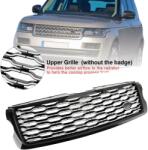  Rács, közvetlen csere, Range Rover Vogue L405-höz, ABS műanyag, javítja a légáramlást
