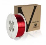 Verbatim PET-G filament 1.75mm, 1kg áttetsző piros (55054) (55054)
