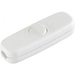 inter Bär 5055-008.01 Zsinórkapcsoló Fehér 1 x KI/BE 3 A 1 db (5055-008.01)