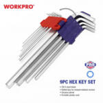 WORKPRO Stiftkulcs készlet, hosszú (WP222005) (WP222005)