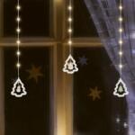 Somogyi Elektronic KAF110WW Fényfüggöny, Kül- És Beltéri Kivitel, 2, 7 Méter, 110 db Melegfehér MicroLED