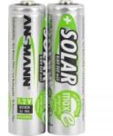 ANSMANN Ceruza akku AA, NiMH, 1, 2V 800 mAh, 2 db, Ansmann Solar maxE LR06, AA, LR6, AAB4E, AM3, 815, E91, LR6N (5035513) - aqua