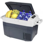 Tristar (KB-7740) Hűtő- és fűtő láda EEK: D (A - G) Kompresszor 12 V, 230 V Sötétszürke, Világosszürke 37 l 18 °C (KB-7740)