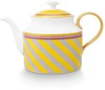 Pip Studio Ceainic porțelan Chique Stripes Sárga 1.8l
