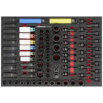 VIGOR (V6811) Ütvefúró dugókulcs betét készlet (V6811) (V6811)