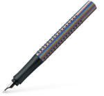 Faber-Castell Stilou Grip 2011 Faber-Castell FC140843, penita F, Glam silver (FC140843)