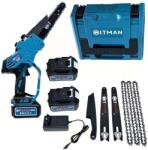 HITMAN HT/VHS-62 V 2 db akkumulátoros Láncfűrész 600 W 8 col