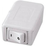 inter Bär 1 pólusú zsinórkapcsoló, 10 A 250 V/AC, fehér (8016-001.01) - aqua
