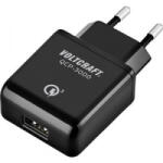 VOLTCRAFT QCP-3000 VC-11342765 USB-s töltőkészülék Aljzat dugó Kimeneti áram (max. ) 3000 mA 1 x USB Qualcomm Quick Charge 3.0 (VC-11342765) - aqua