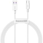 Baseus SUPERIOR adatkábel (USB - Type-C, 66W, PD gyorstöltő, 200cm, törésgátló) FEHÉR