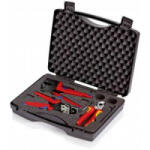 KNIPEX -Werk (97 91 03) Villanyszerelő Szerszámos hordtáska, tartalommal (H x Sz x Ma) 345 x 345 x 80 mm (97 91 03) - aqua