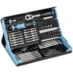 HAZET (2200SC-31) Bit készlet 74 részes Egyeneshornyú, Kereszthornyú Phillips, Kereszthornyú Pozidriv, Belső hatlap, TORX, Szabotázsálló (2200SC-31)