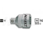 HAZET Adapter belsőnégyszögről 10 mm (3/8) külső négyszögre 6, 3 mm (1/4), Hazet 8858-2 (8858-2)