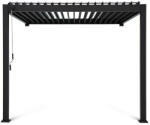 SUN PREMIUM WALL 3x4 m antracit terasz pergola