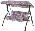 Patio Luna hintaágy szürke virágos (5904134674777)