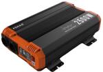  Teljesítményinverter, nagy hatékonyságú, átfogó védelem, 2500W-12V