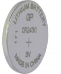 GP Batteries CR2430 Gombelem CR 2430 Lítium 300 mAh 3 V 1 db (0602430C1)