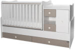 Lorelli Mini Max kombi ágy 190x72 - White String New