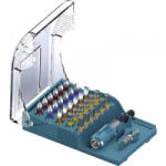 Heller 28913 9 Bit készlet 32 részes Kereszthornyú Phillips, Kereszthornyú Pozidriv, Egyeneshornyú, TORX BO, Belső hatlap Bit tartó (28913 9) - aqua