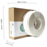 Maertz ABS nyomtatószál 2.85mm, 1kg fehér (PMMA-1010-008) (PMMA-1010-008)