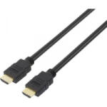 SpeaKa HDMI Csatlakozókábel [1x HDMI dugó - 1x HDMI dugó] 15.00 m Fekete (SP-7870116)