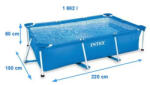 Intex 28271 Családi Fémvázas Medence - 260x160x65 cm