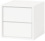  Leziter Boxie Fali Szekrény - 2 Fiókos, Fehér