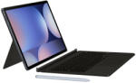 Samsung Tab S9 Plus 12.4 / Tab S10 Plus 12.4 SM-X810 / X816B / X820 / X826B, Bluetooth billentyűzetes mappa tok, mágneses rögzítés, stand, érintőceruza tartó, Samsung Book Cover Keyboard AI, fekete, gyári