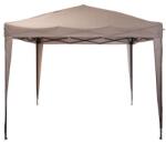 ProGarden Easy-Up 3 x 3 m-es stabil acélvázas pavilon, hordtáskával, UPF30+, Beige