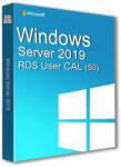 Microsoft Windows Server 2019 RDS User CAL (50 Felhasználó) (16 Core)