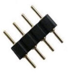 Avide LED Szalag 12V RGB 4 Tüskés Csatlakozó (ABLS12VRGB-4PINCON) (ABLS12VRGB-4PINCON)