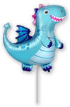  Fólia lufi, mini forma, kék sárkány