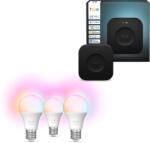 Philips Hue Bridge Pro + Philips Hue Essential White and Color Ambiance 8W 806 E27, 3db (929003582607/929004235407)