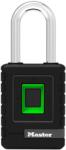 Master Lock 4901EURDLHCC Ujjlenyomat olvasós Biztonsági Lakat - Fekete (4901EURDLHCC)