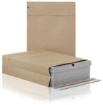  Csomagküldő webshop tasak 162x229x40mm, erős kraft papírból 250 db/doboz, e-green barna (69112)