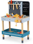 Eco Toys fa műhely szerszámokkal 47db - Kék, Barna (ESC-W-033)