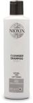 Nioxin System 1 Cleanser Shampoo tisztító sampon ritkuló hajra 300 ml