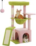  Macskafa beltéri macskákhoz, hangulatos függőágy, erős karcolóoszlopok, AMT0271pk