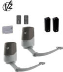  VIDUE KLZORUS224V 24 Vdc-s csuklókaros szárnyaskapu mozgató szett 2 x 2, 8 m-s szárny méretig