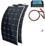  Napelemkészlet, nagy hatékonyságú, rugalmas, 200W -os napelemes rendszer