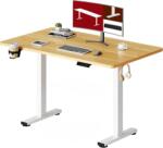 Sincere Elektromos magasságállítható íróasztal memóriafunkciós vezérléssel, pohár- és fejhallgatótartóval 110×60cm 15mm (1160M)