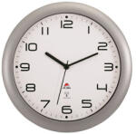 Alba Rádióvezérlésű Falióra - 30 cm, Ezüst, Csendes