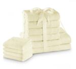 AmeliaHome Törölköző AMARI - AMELIAHOME szín krémszínű stílus klasszikus 2*70x140+4*50x100+4*30x50 AmeliaHome